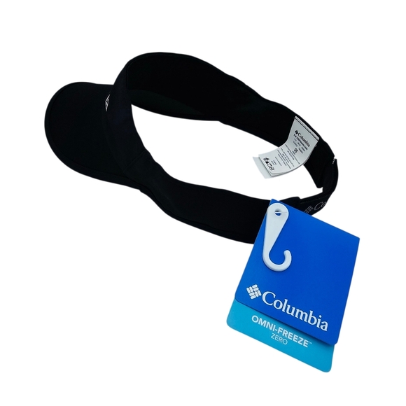 Columbia Black Unisex Visor NWT - Picture 4 of 12